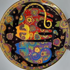laurel burch cat plates franklin mint